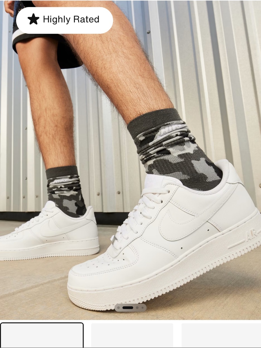 Nike Air Force 1 '07
Men's Shoes size 10. White sneakers